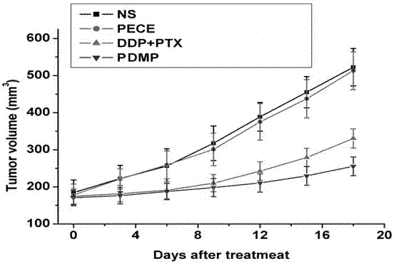 A gel preparation for in situ treatment of tumors and its preparation method