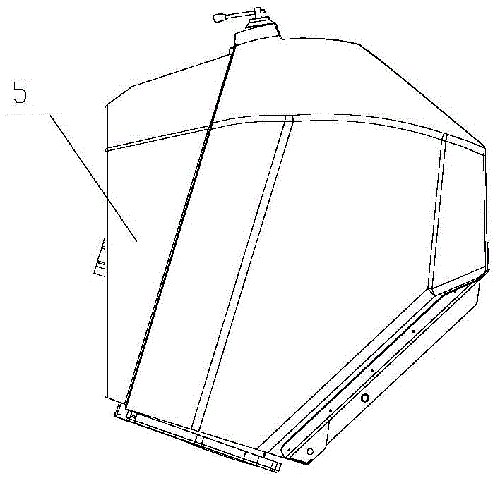 Maintenance-free filtration system for ride-on sweeper