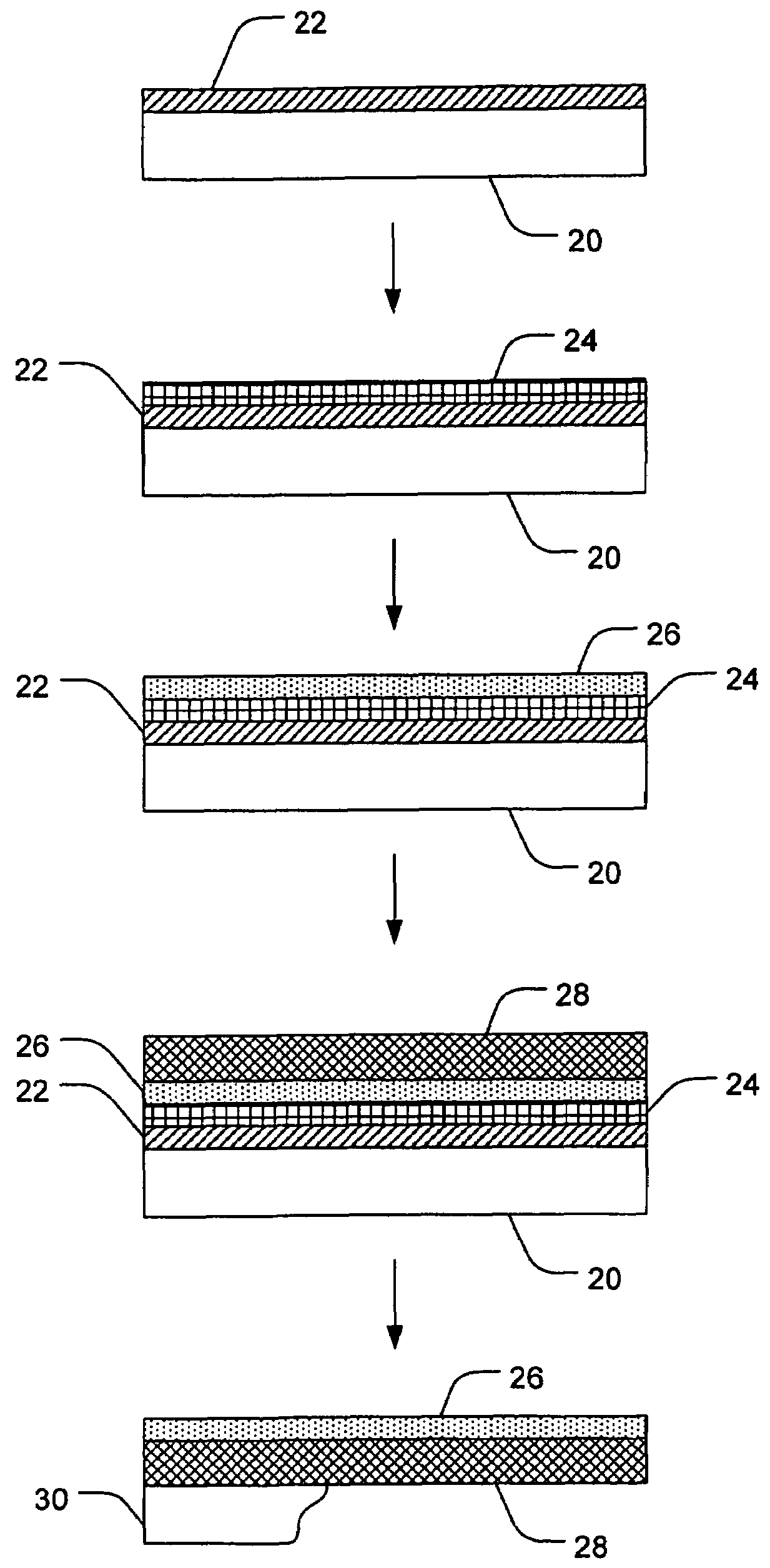 Semiconductor-on-diamond devices and associated methods