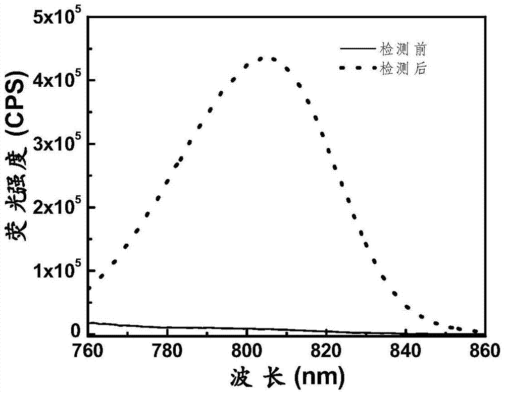 A kind of cyanine compound and its application