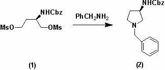 General preparation method of optical-activity 3-aminopyrrolidine, 3-alkyl amino piperidine and derivatives thereof