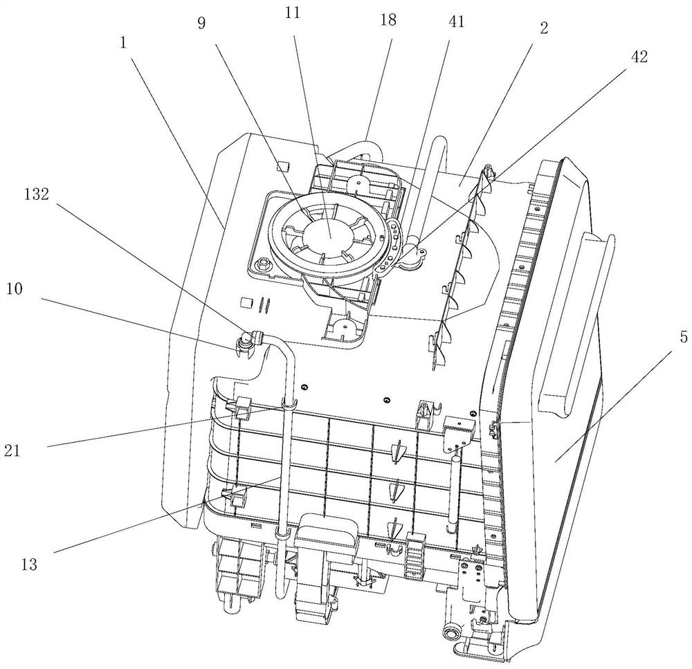 A desktop dishwasher dual water source control method and the desktop dishwasher