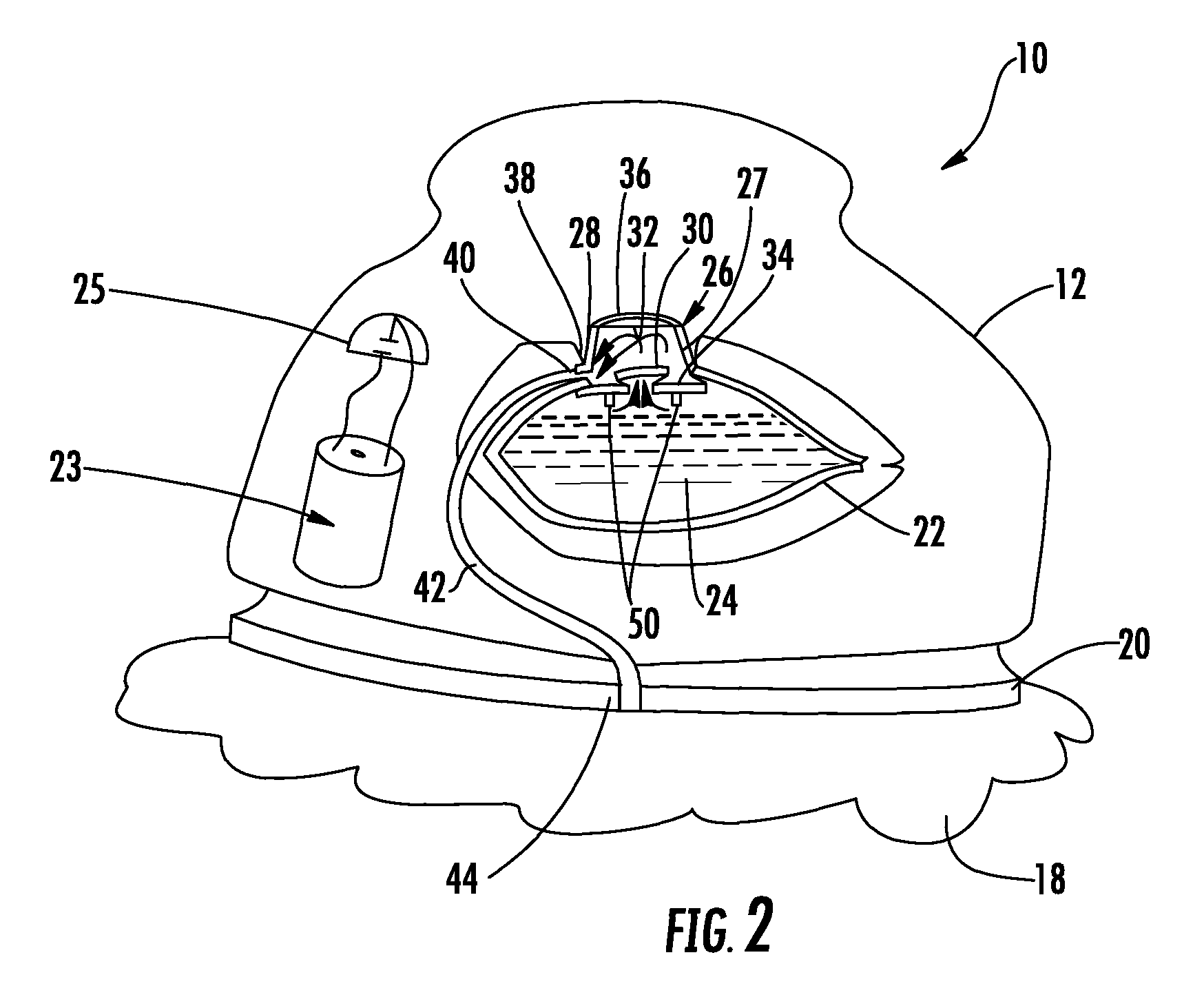 Surface scrubber with rotating pad