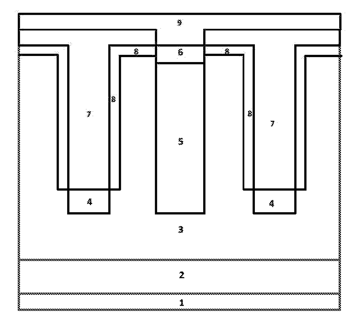 Super-junction schottky diode