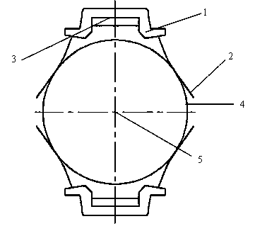 Method for detecting contact pressure between conductive slip ring and conductive brush wire