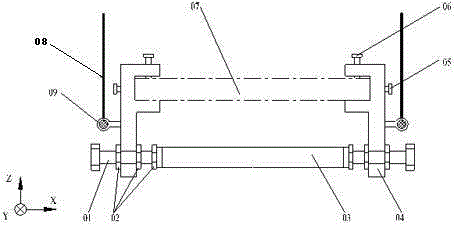 A connecting device for hanging