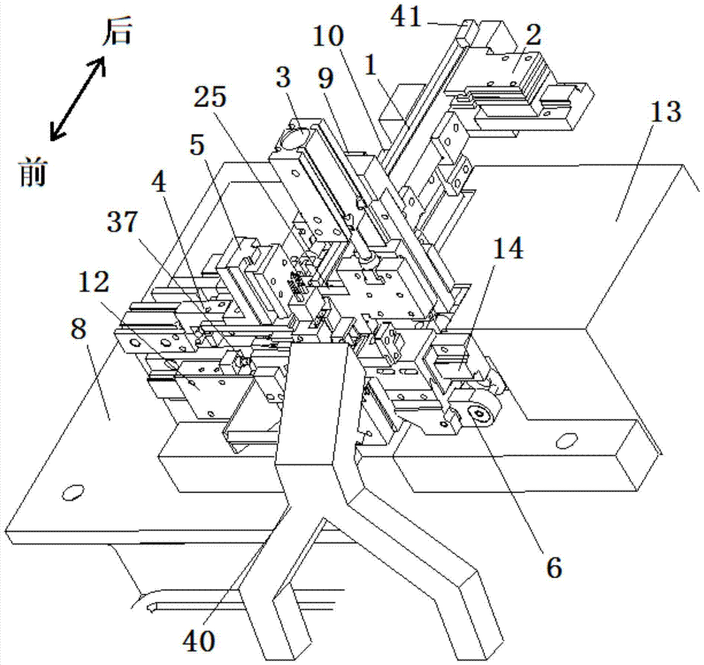 A fully automatic detection device for a light touch switch