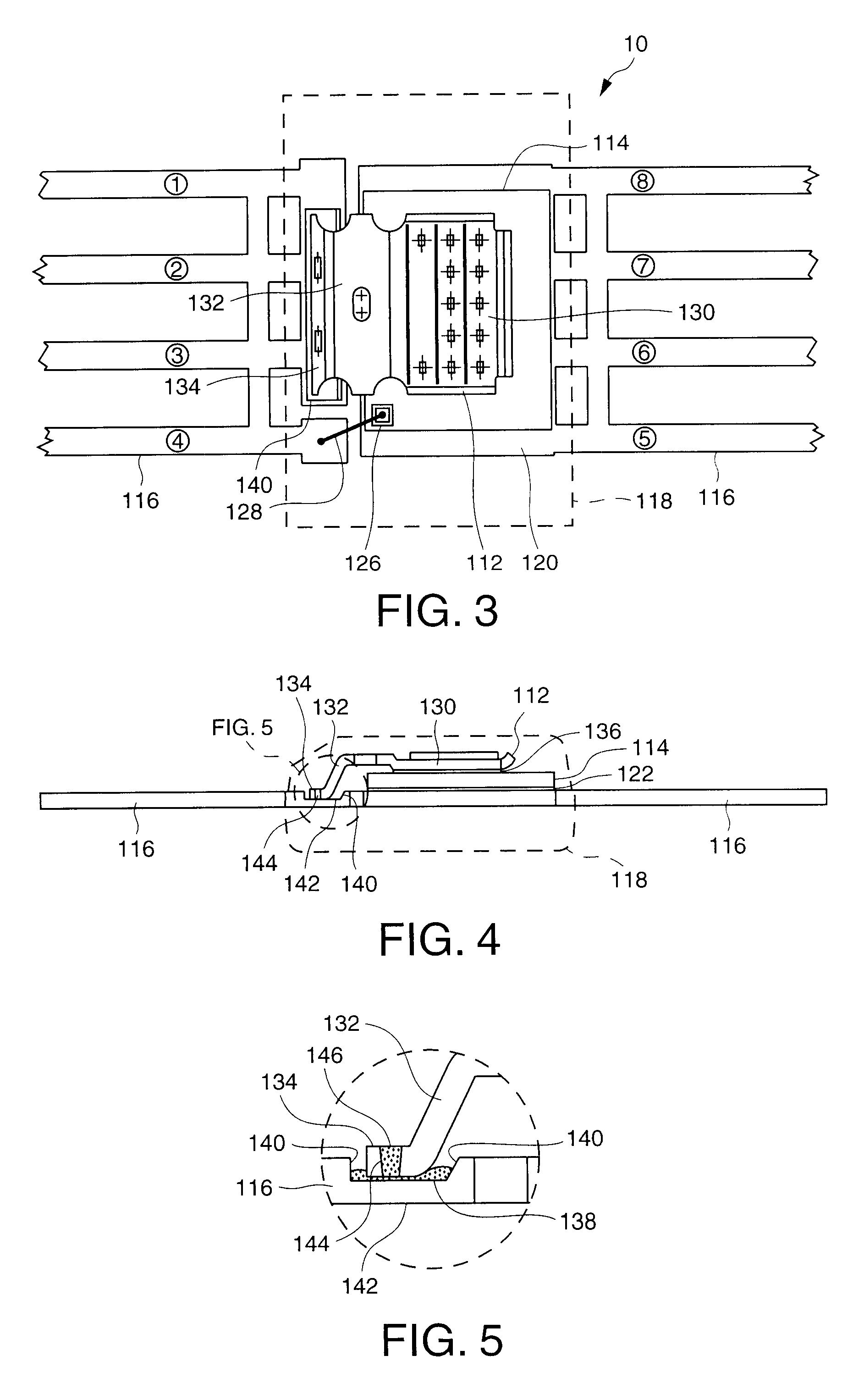 Attaching semiconductor dies to substrates with conductive straps