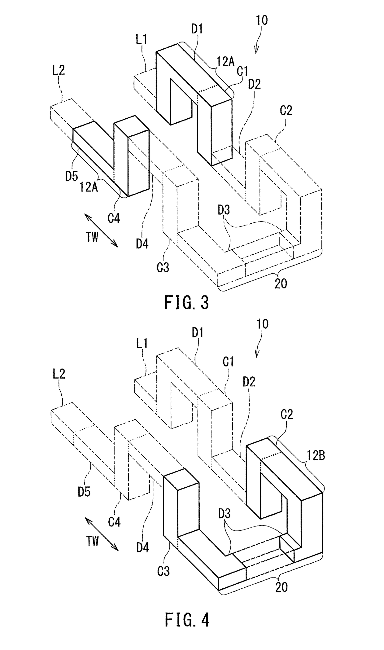 Magnetic head for perpendicular magnetic recording including a coil for individually driving a main pole and a yoke