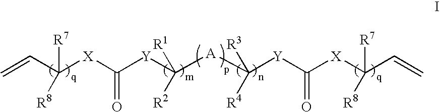 Crosslink Agents and Dual Radical Cure Polymer