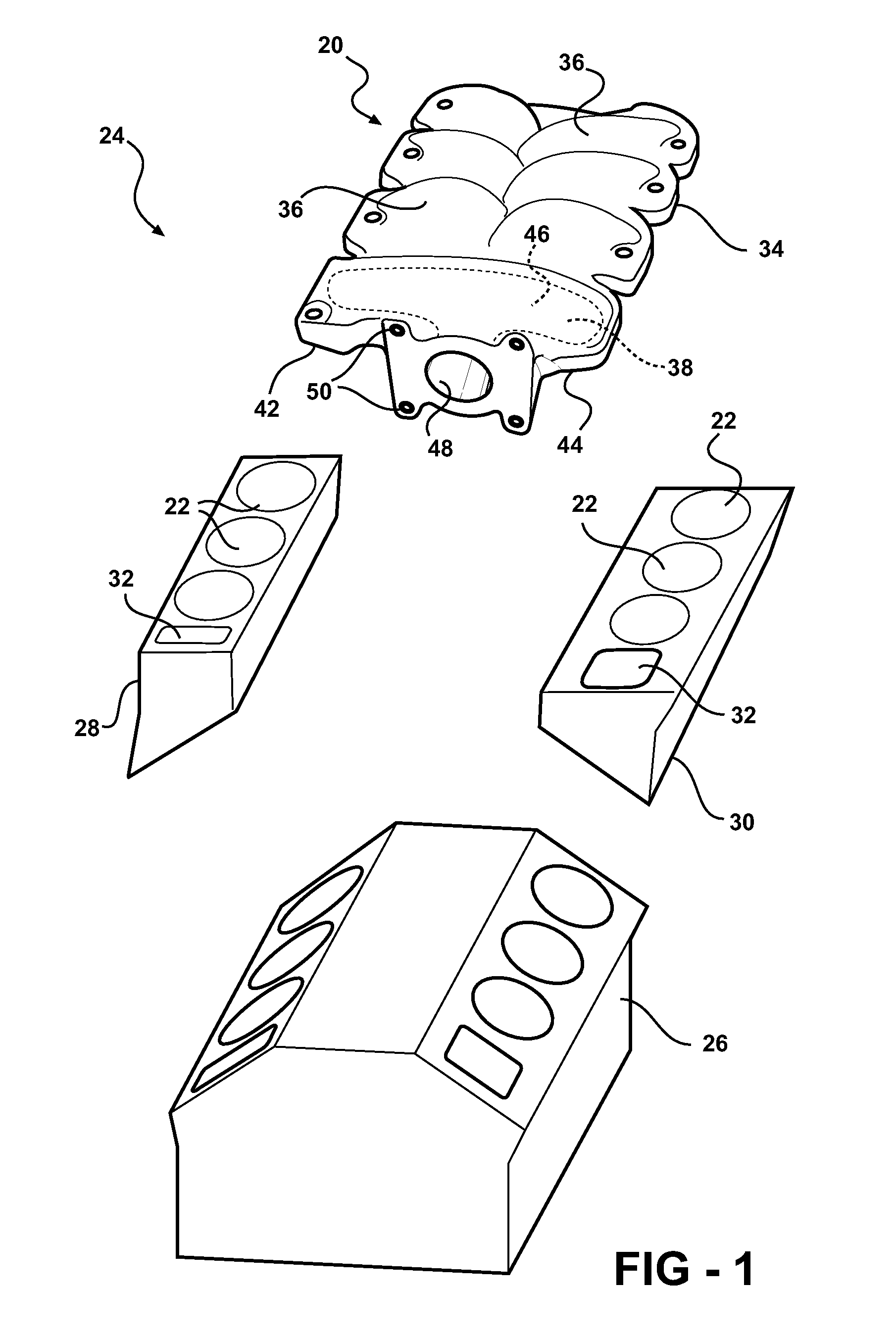 Polyphenylene Sulfide Sleeve In A Nylon Coolant Cross-Over Of An Air Intake Manifold