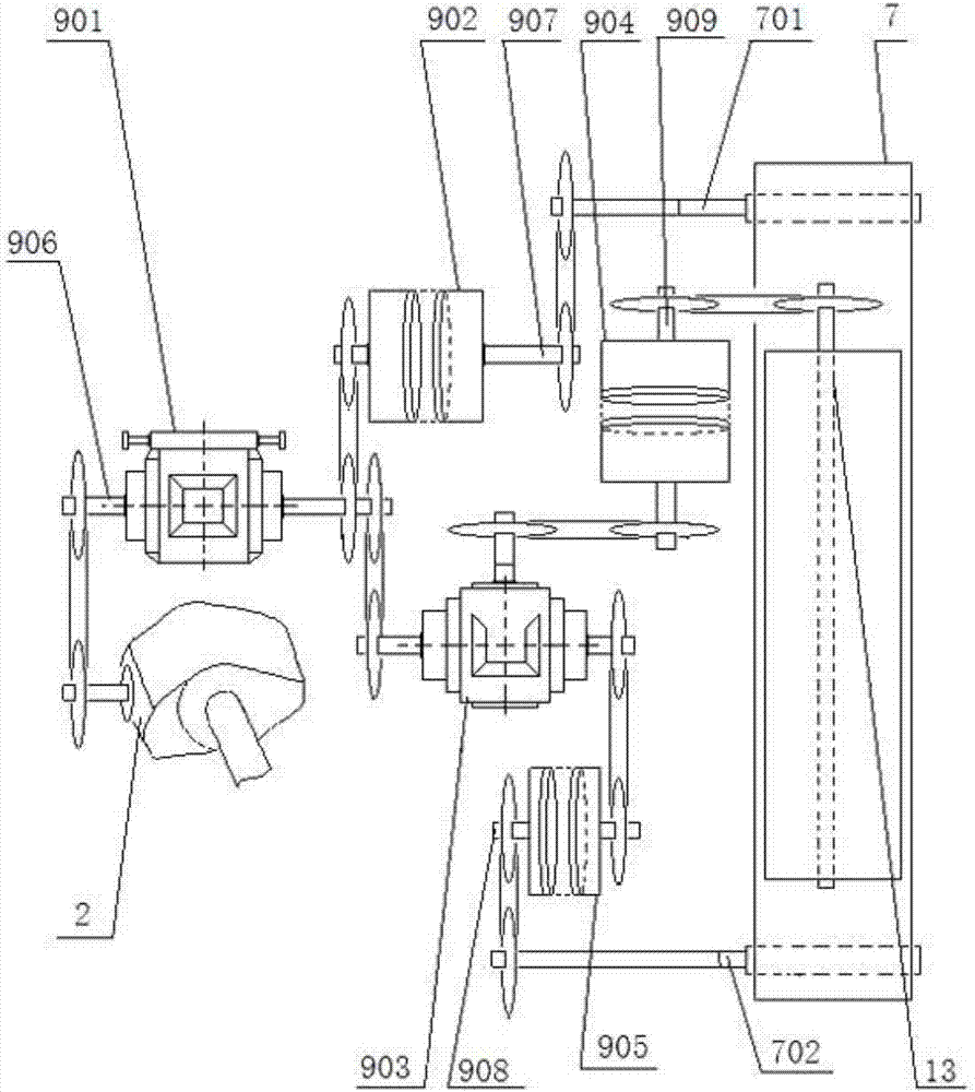 Single and double-side automatic variable switching fertilization equipment