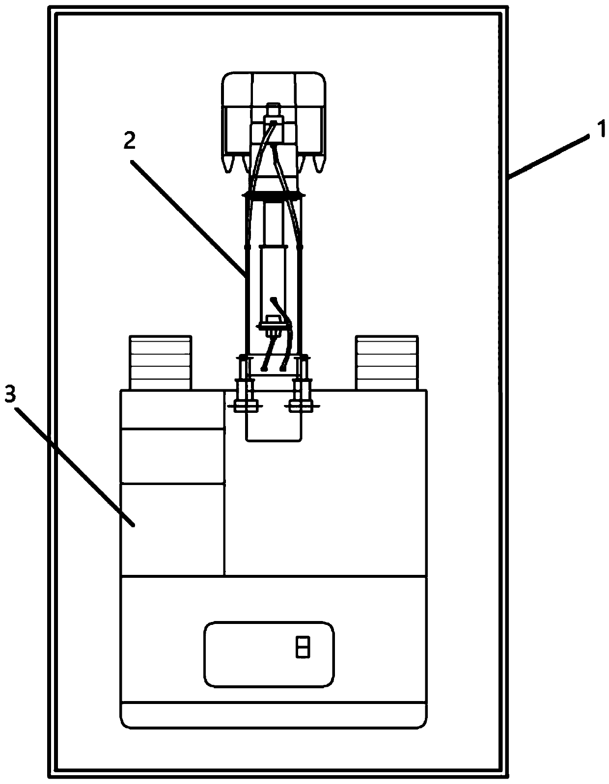 Unmanned excavation system and method based on natural interaction in complex construction environment