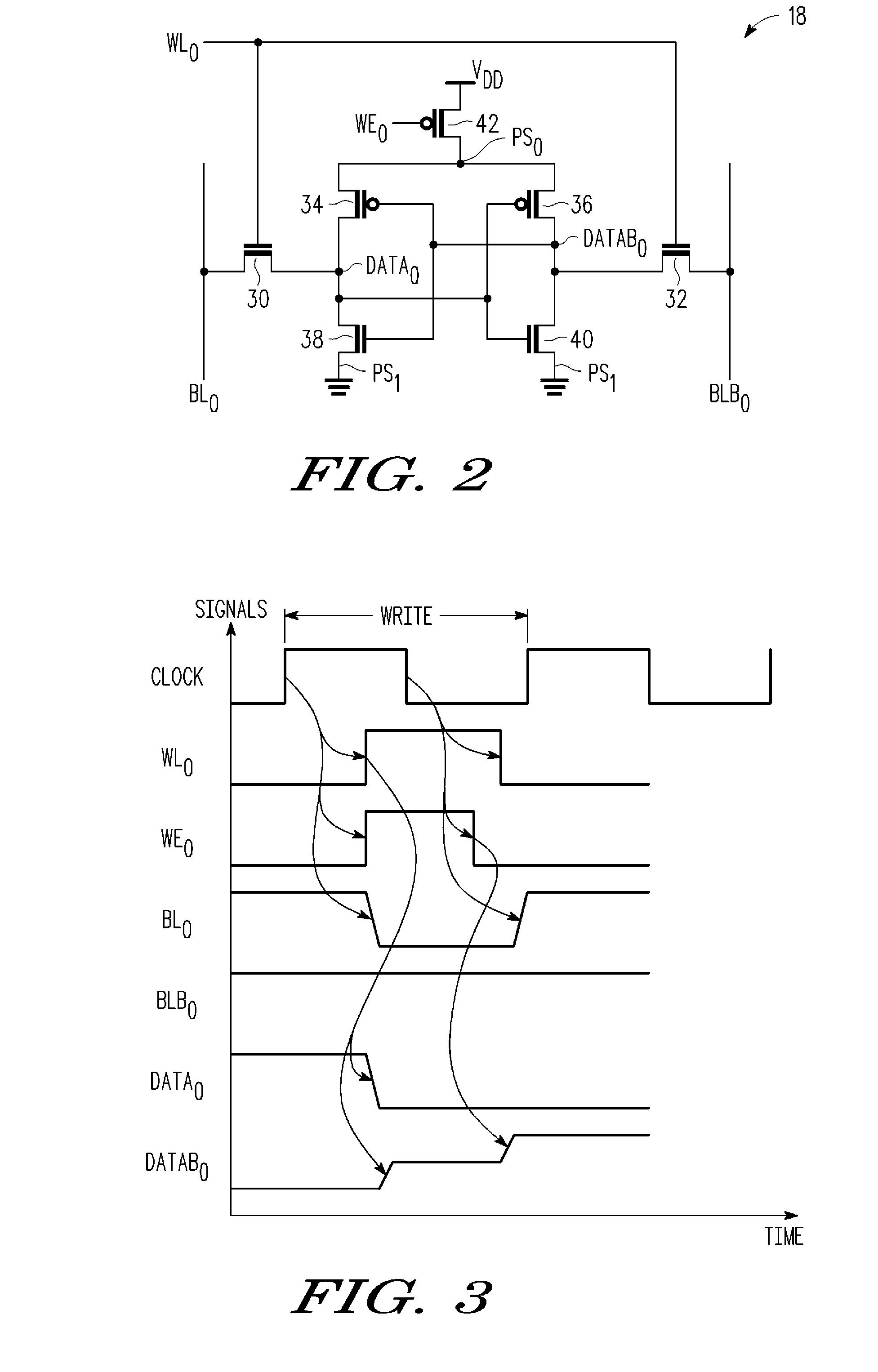 Memory with increased write margin bitcells