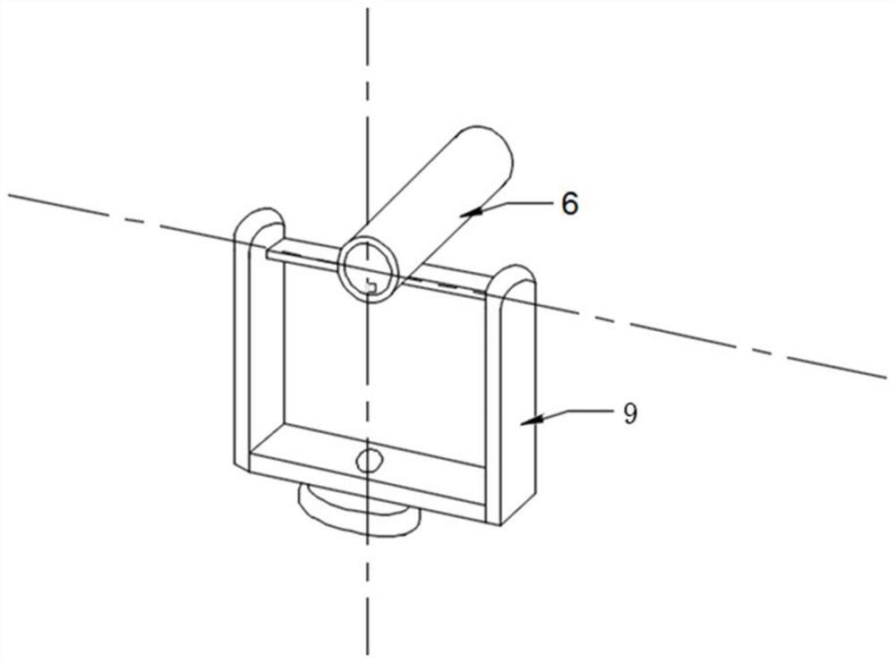 Method and device for measuring space speckle contrast ratio of laser projector