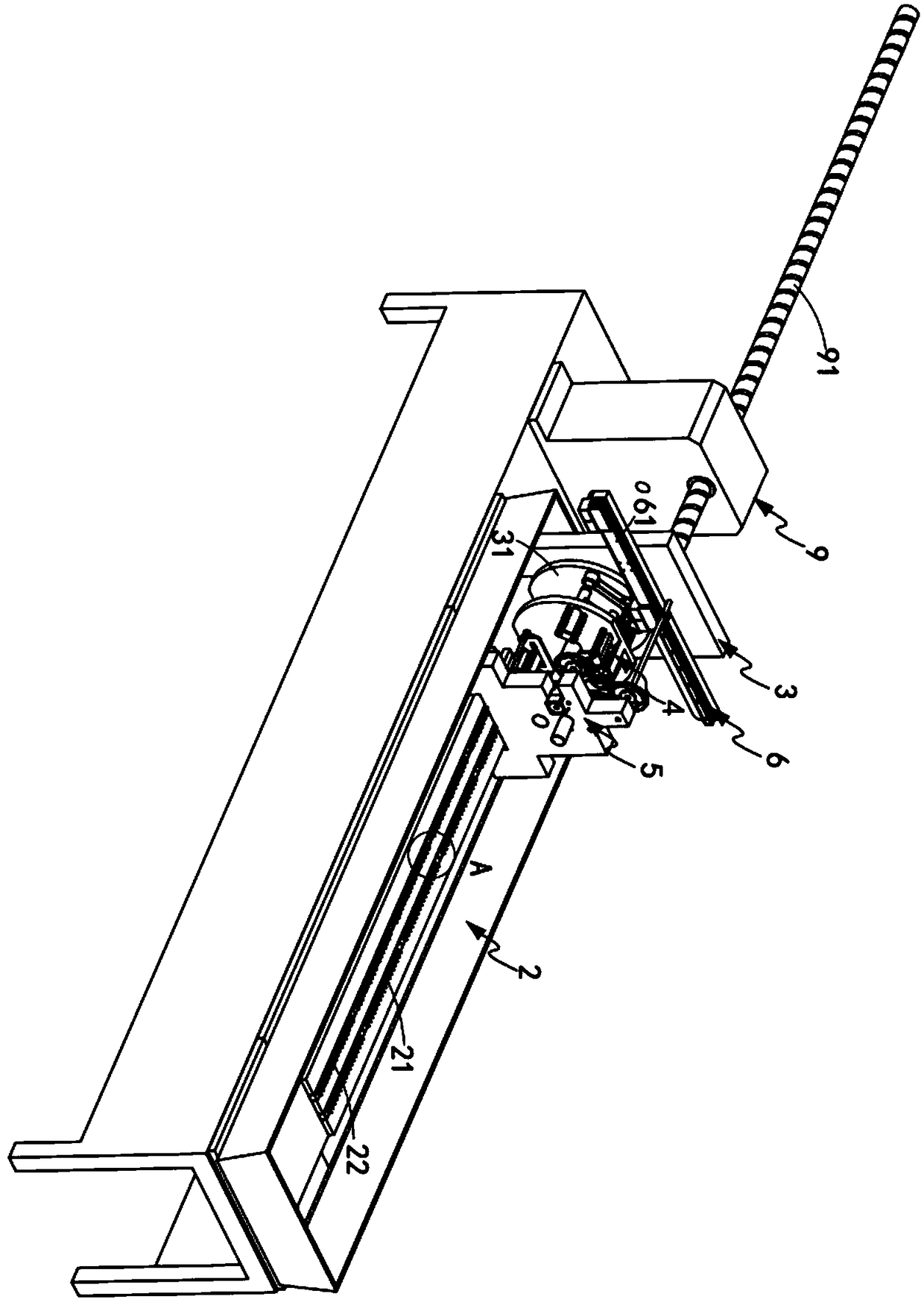 Tooth surface broaching machine capable of being automatically machined into whole set connecting rod workpiece