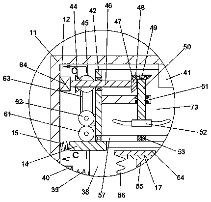 Terminal capable of automatically detecting fruit juice content