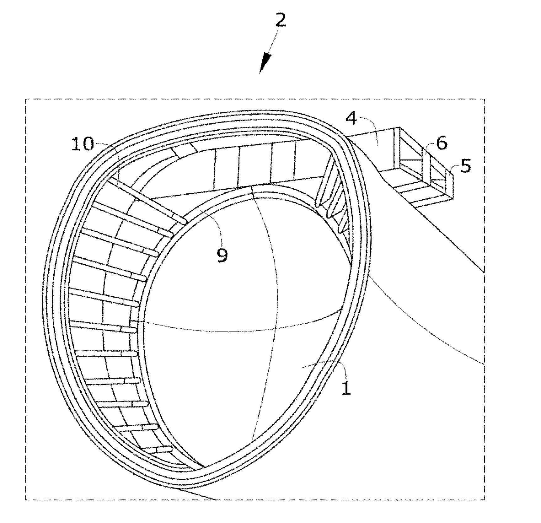 Aircraft rear structure