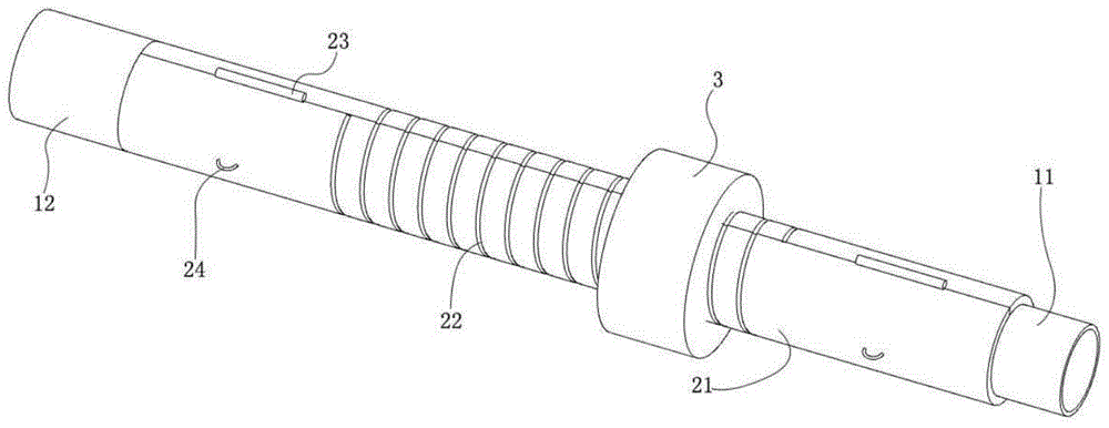 An easy-to-install plug-in tube