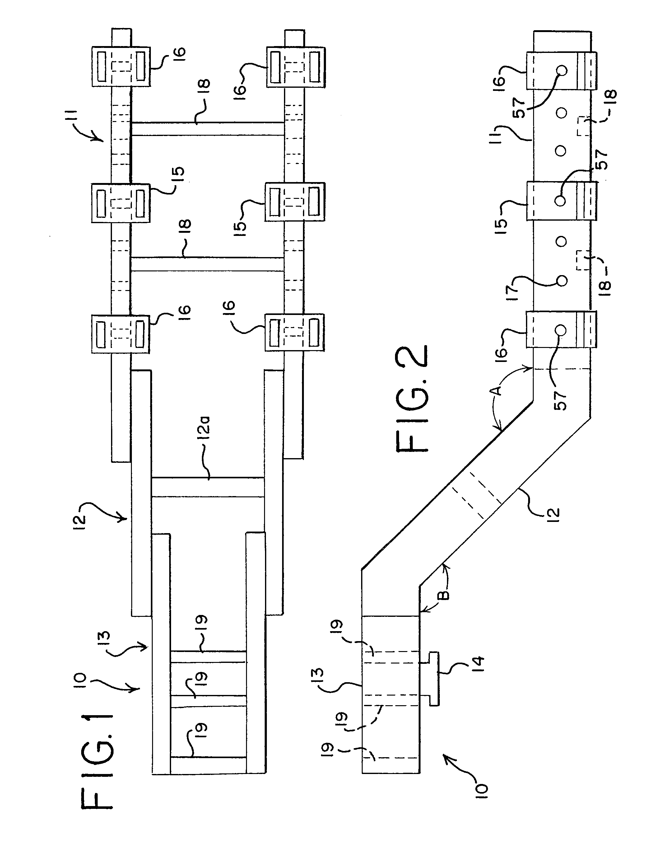 Front tow extended saddle