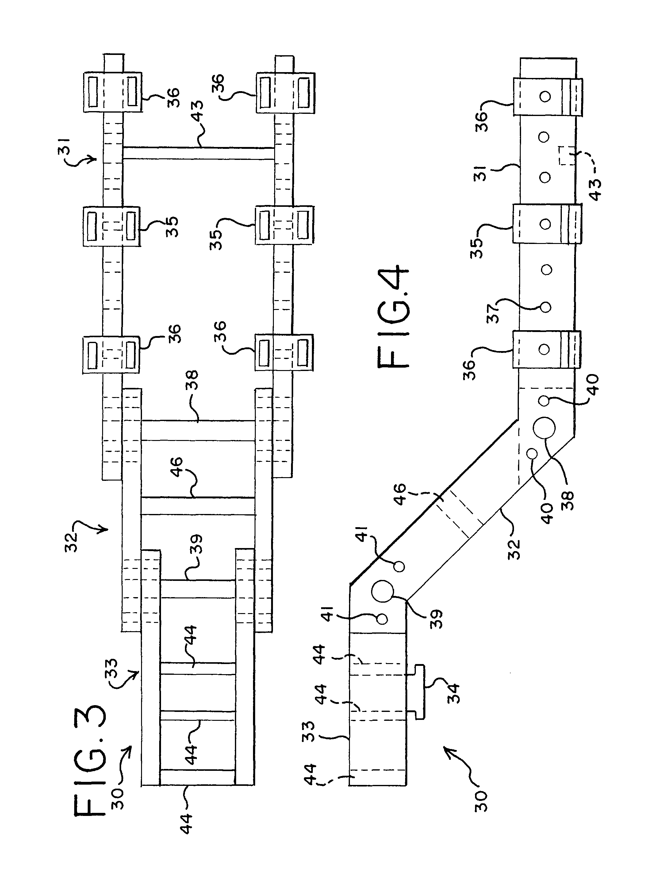 Front tow extended saddle