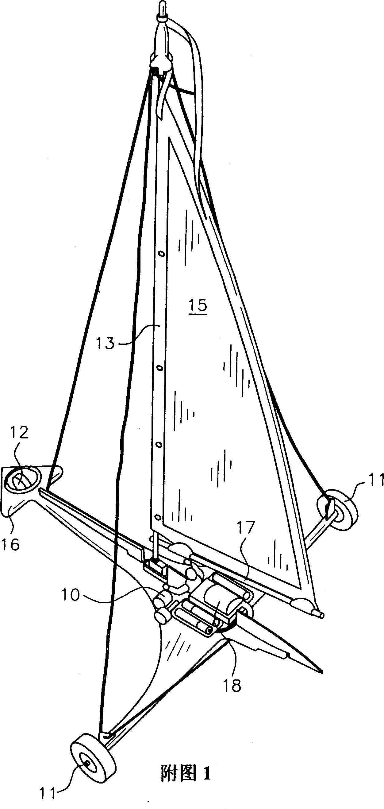 Land navigation toy vehicle