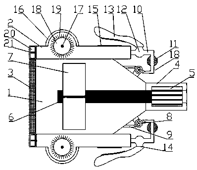 Airflow type dust prevention device and dust prevention method used for tipping paper printing production line