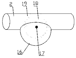 Airflow type dust prevention device and dust prevention method used for tipping paper printing production line