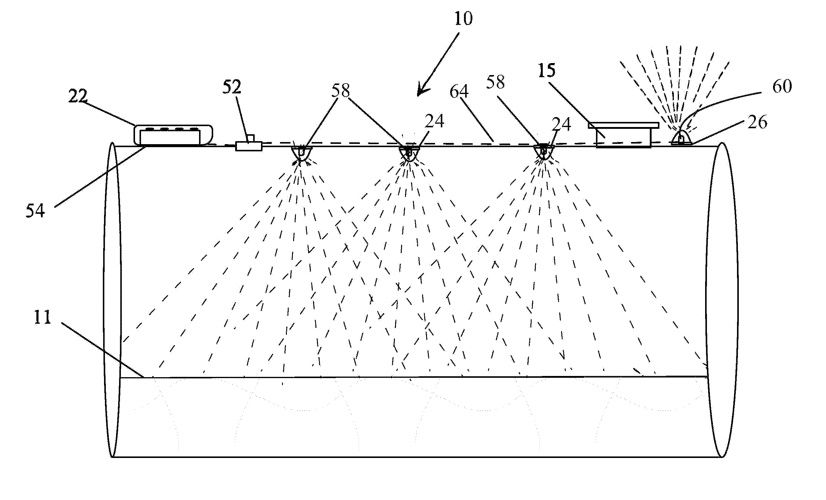 Illuminated Plastic Fuel Tank