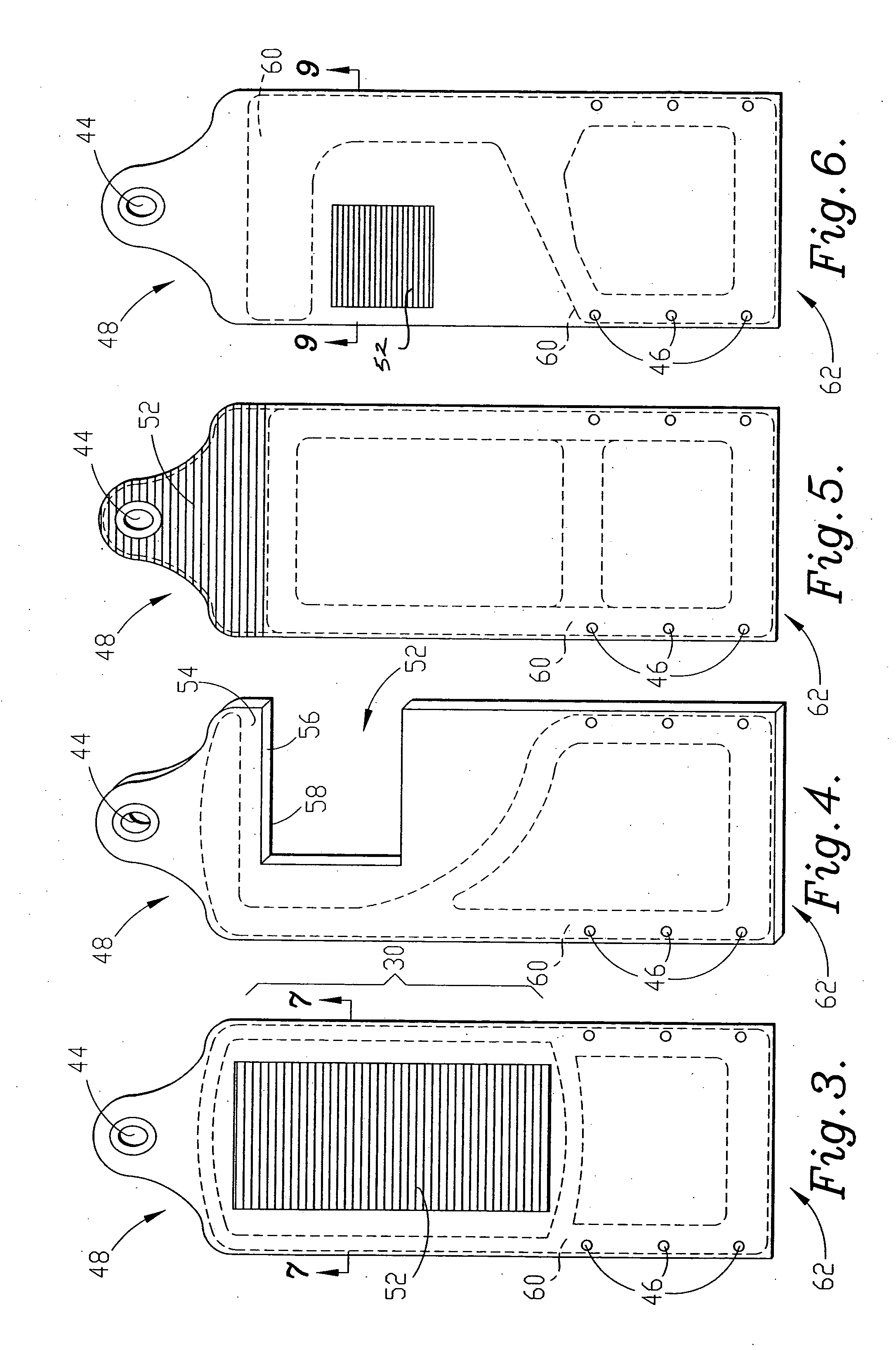 Imaging table support surface