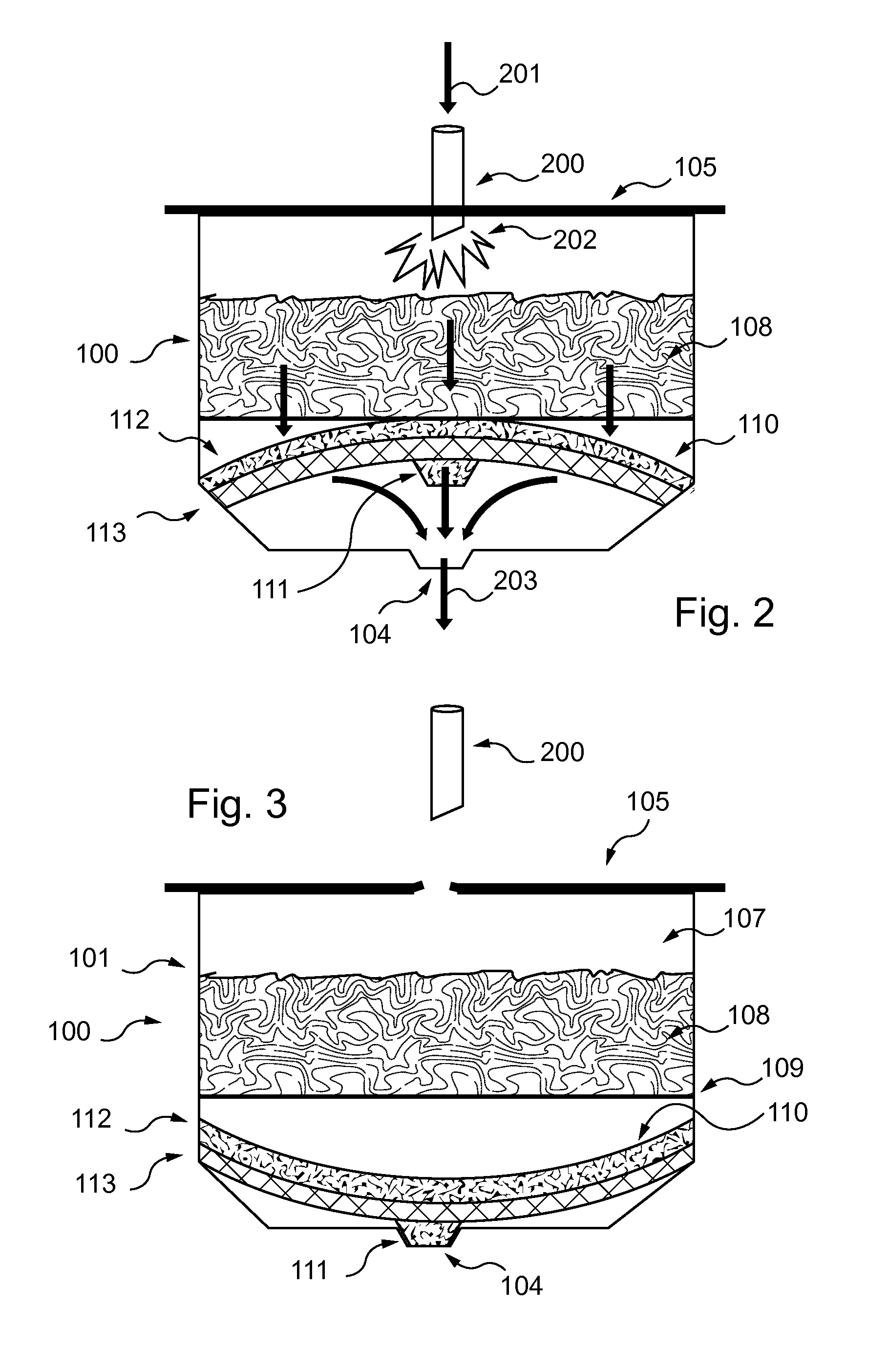 Beverage capsule with an opening system