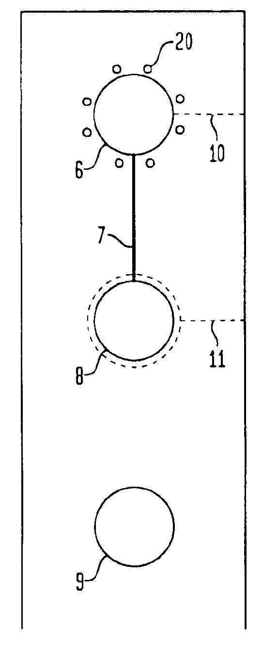 Templates and kits for creation of hanging products