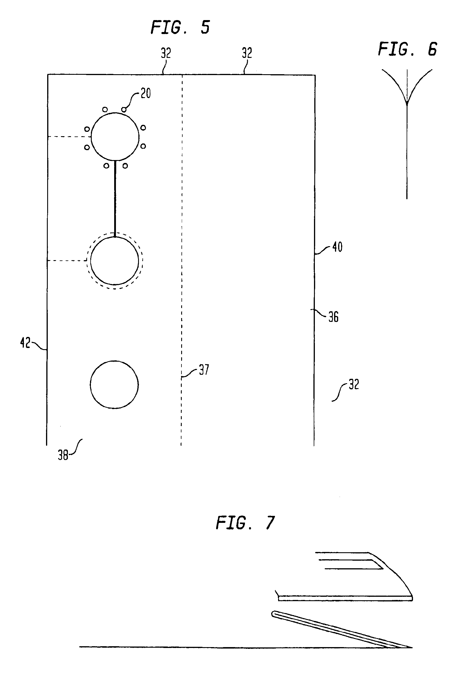 Templates and kits for creation of hanging products