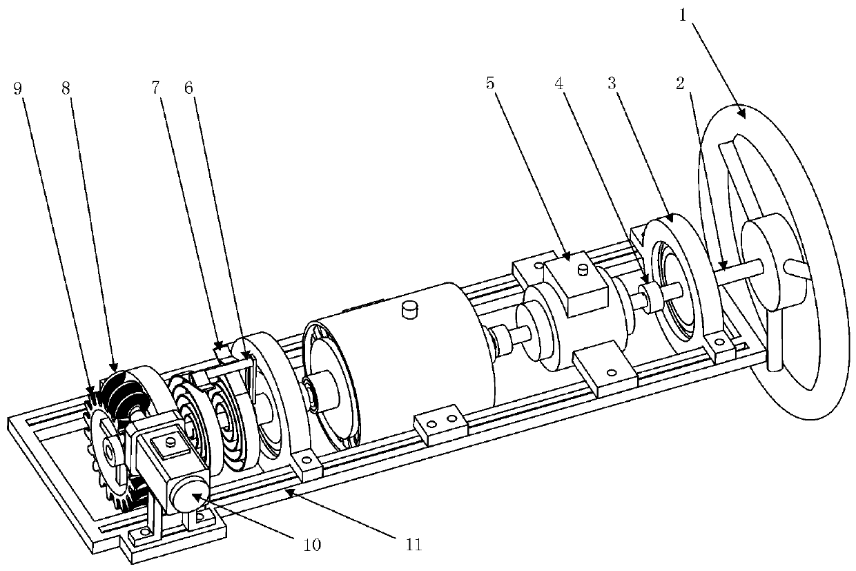 Magneto-rheological fluid rotating torsion spring force-sensing feedback device and its application method