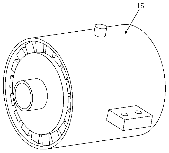 Magneto-rheological fluid rotating torsion spring force-sensing feedback device and its application method