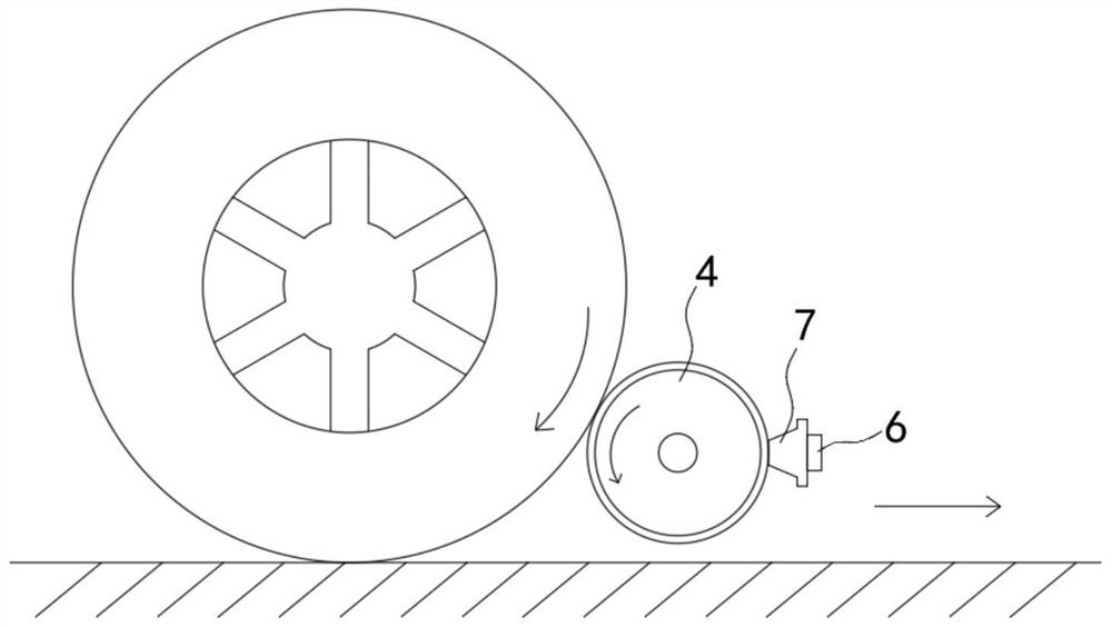 A self-cleaning stopper for underground garage