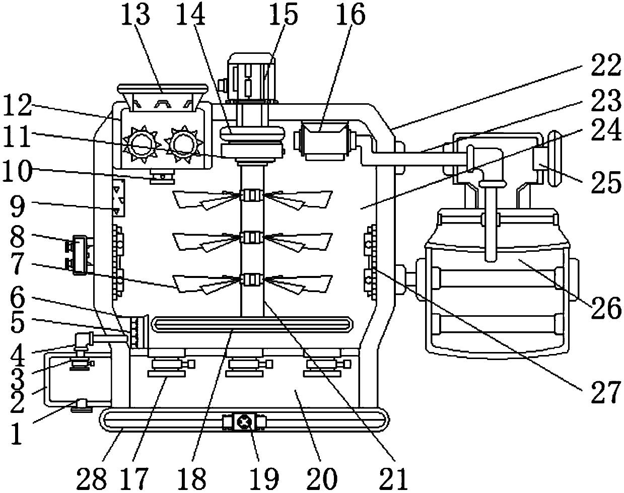 Preparation apparatus for combustible gas