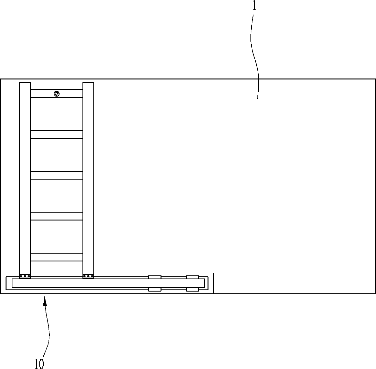 Multifunctional trolley for logistics warehouses