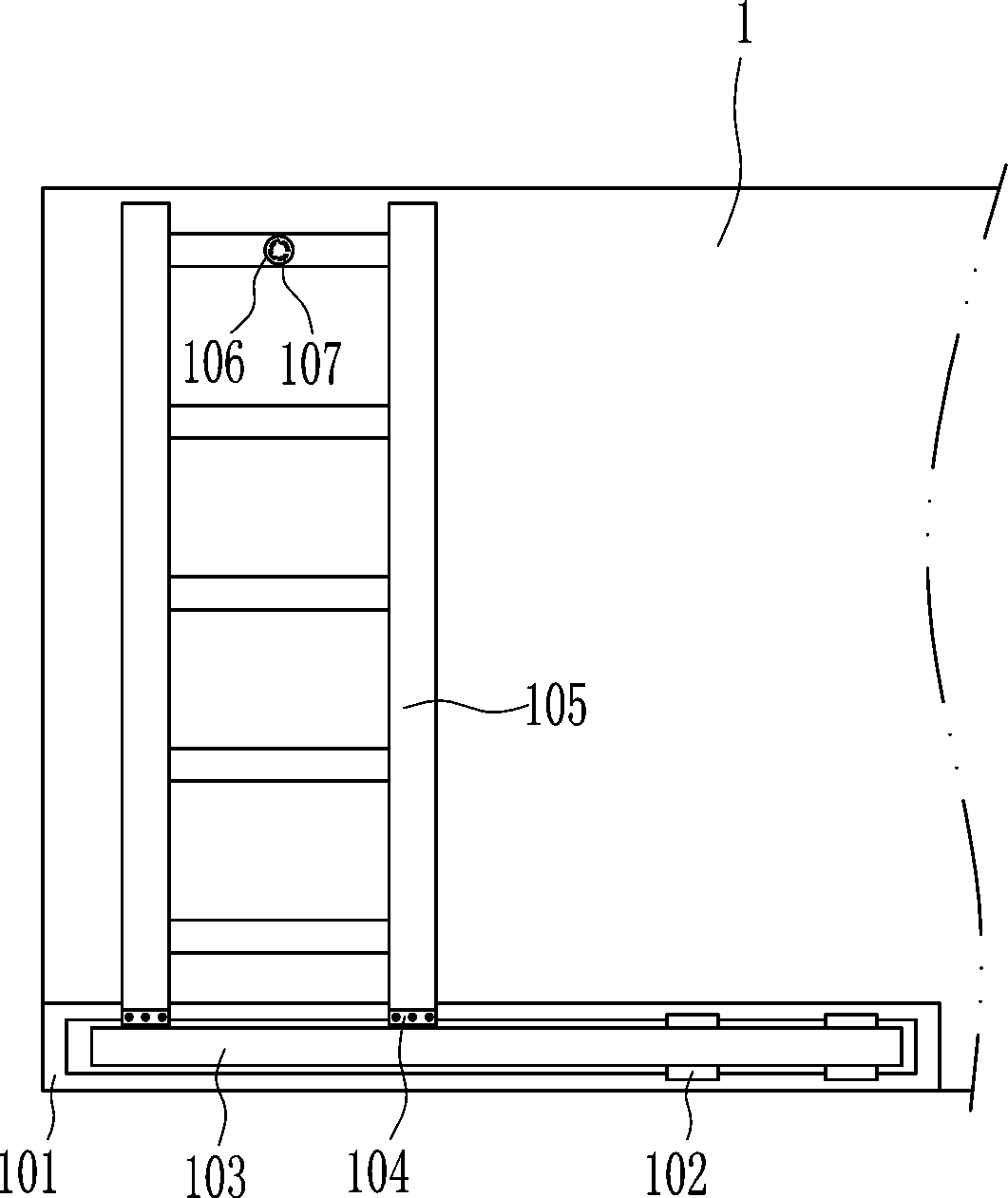 Multifunctional trolley for logistics warehouses