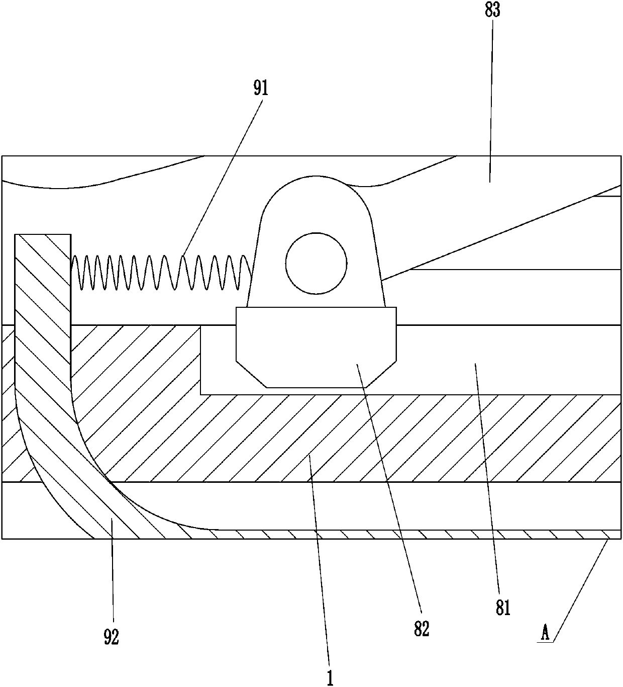 Fixed building reinforcement cutting machine