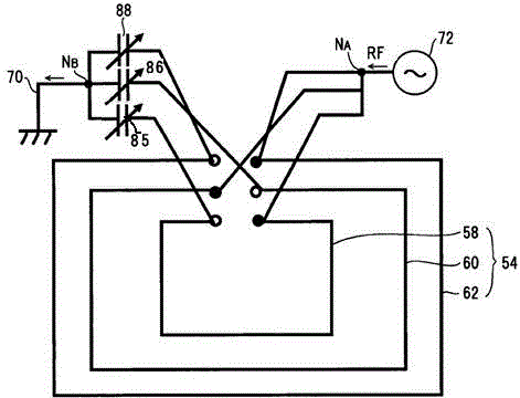 Inductive coupling type plasma processing apparatus