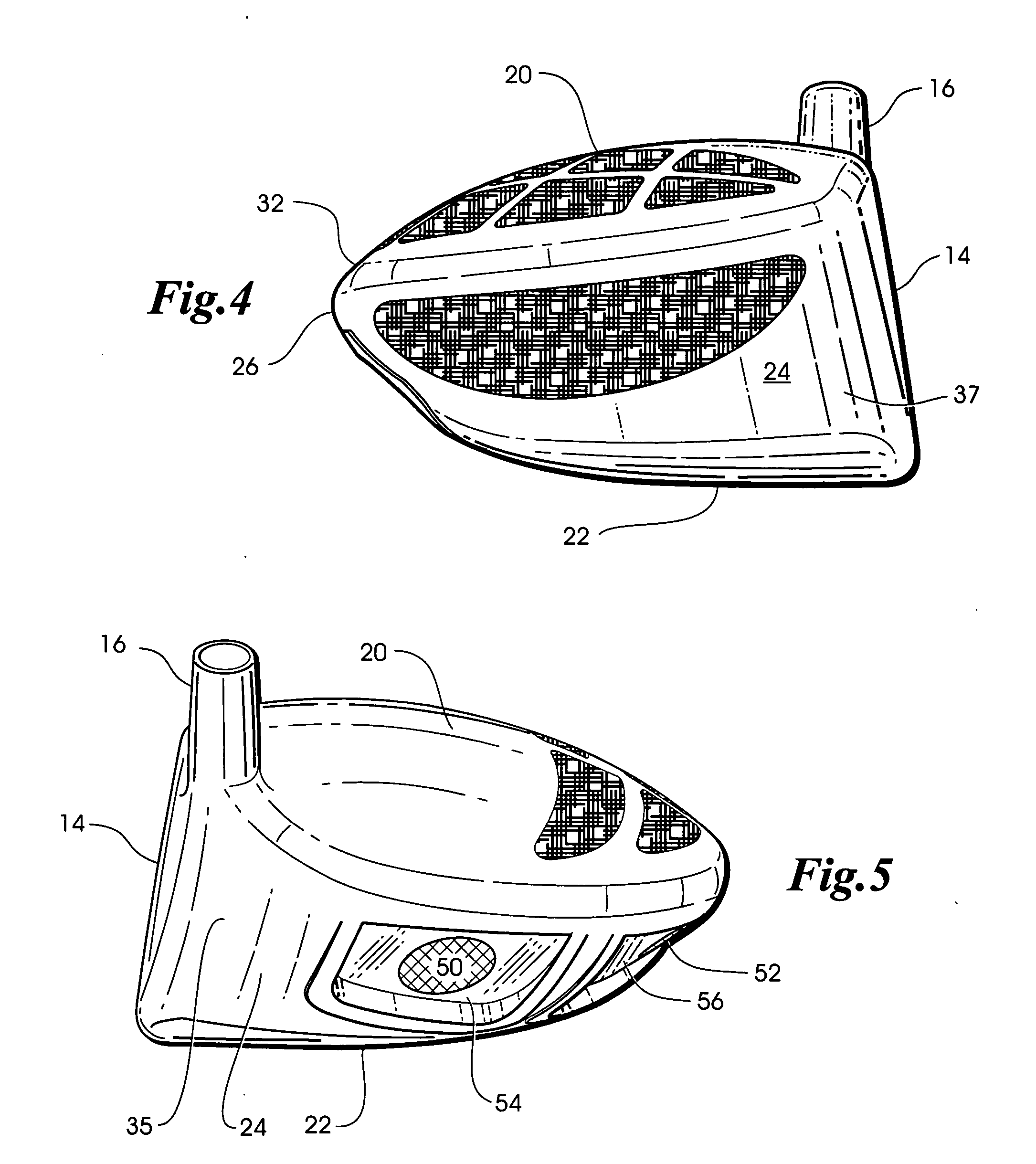 Metal-organic composite golf club head