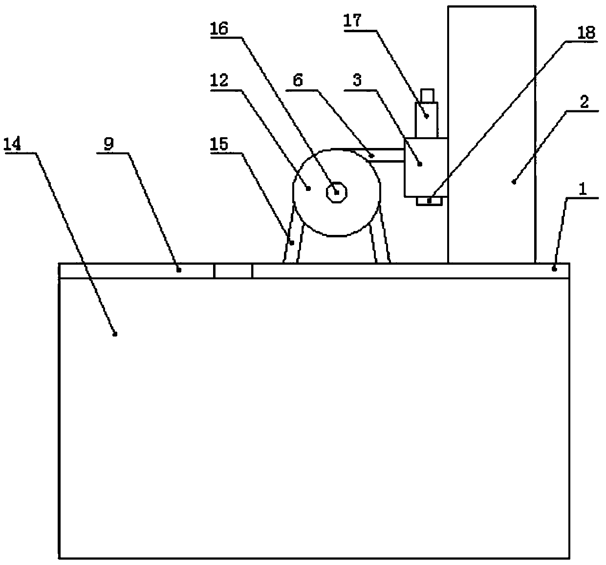 Efficient feeding system for automobile radiator flow guide plates