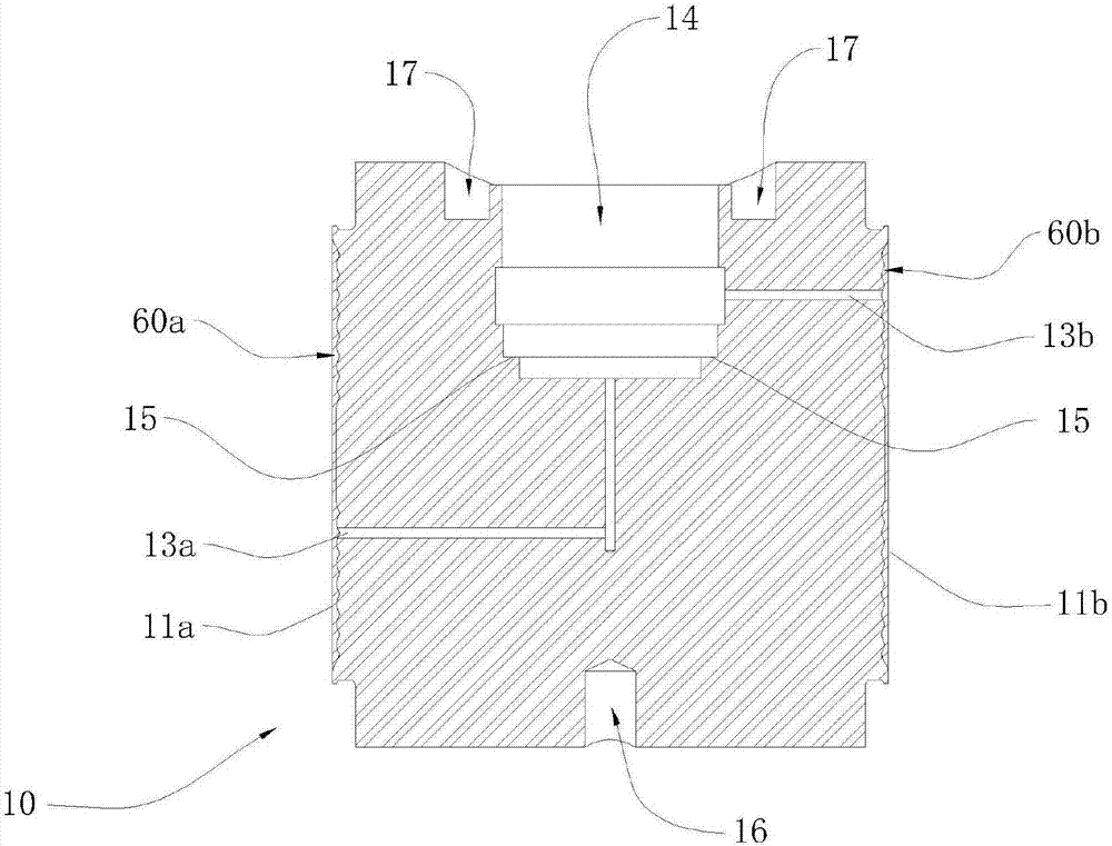 Differential pressure sensor device and encapsulation method thereof