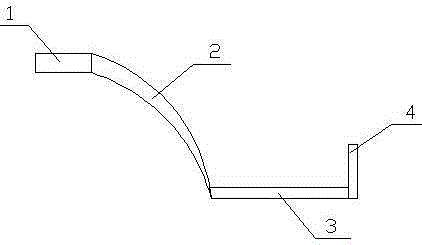 Paper slot of plotting instrument