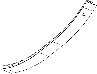 Aluminium alloy used for automobile anti-collision beam, and manufacturing method for product thereof