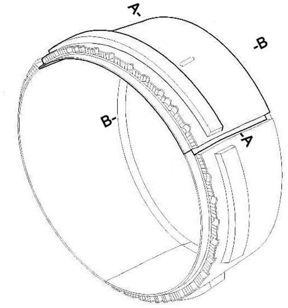 High-temperature compression molding process of aircraft engine nacelle inlet