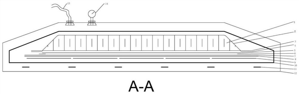 High-temperature compression molding process of aircraft engine nacelle inlet