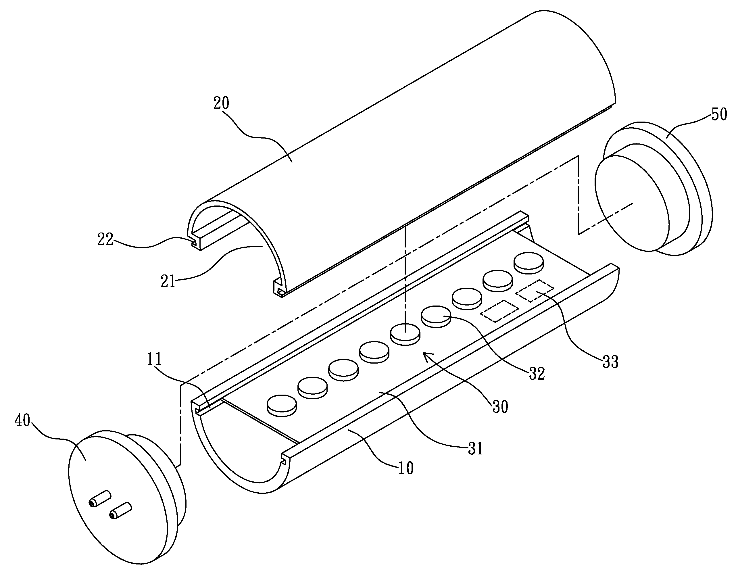 Pointless illumination device