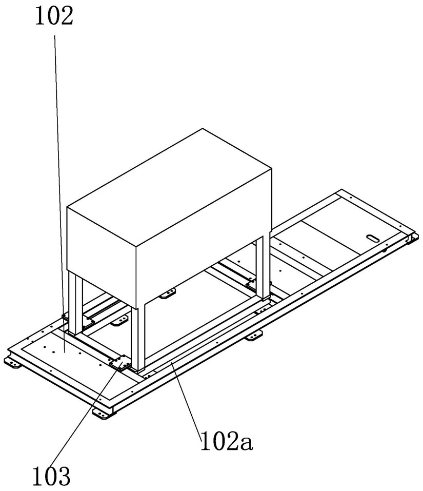 Sealing room structure for quickly installing packaging machine